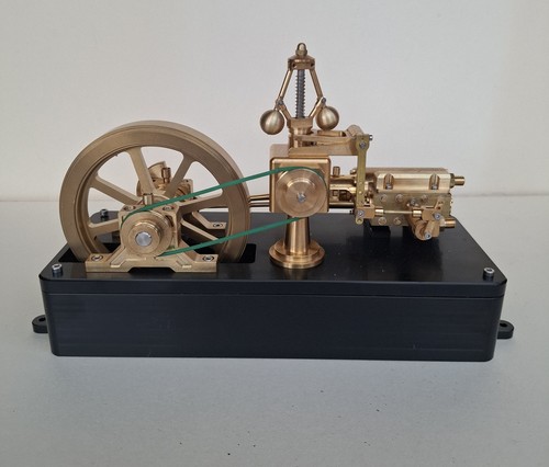 Liegende dampfmaschine mit - liegende,