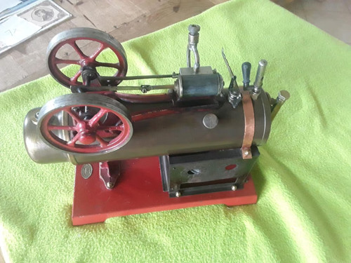 Doll lokomobile mit brenner - ,